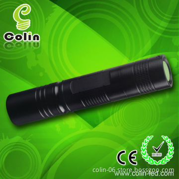 led clip flashlight 1000lm 1xCREE xml-T6 with 1*18650 Lithium battery